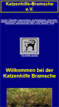 Mobile Screenshot of bramscher-katzenhilfe.de
